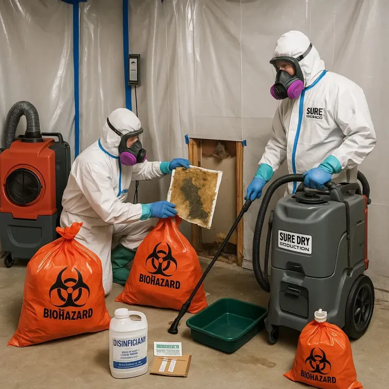 Contaminated Water Handling Protocols process in Maplewood, MO