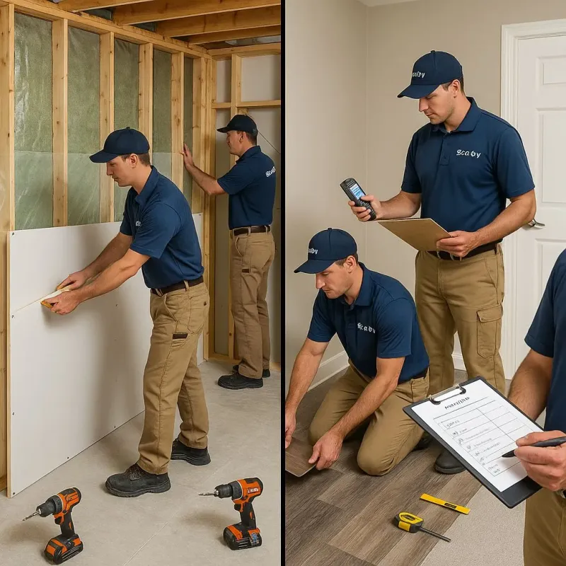 Repairs and Reconstruction process in Maplewood, MO